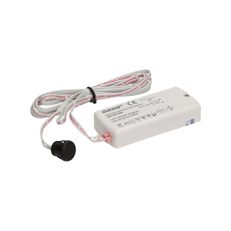 WŁĄCZNIK BEZDOTYKOWY, JEDNOBIEGUNOWY, IP20, 250W ORNO WŁĄCZNIK BEZDOTYKOWY, JEDNOBIEGUNOWY, IP20, 250W ORNO