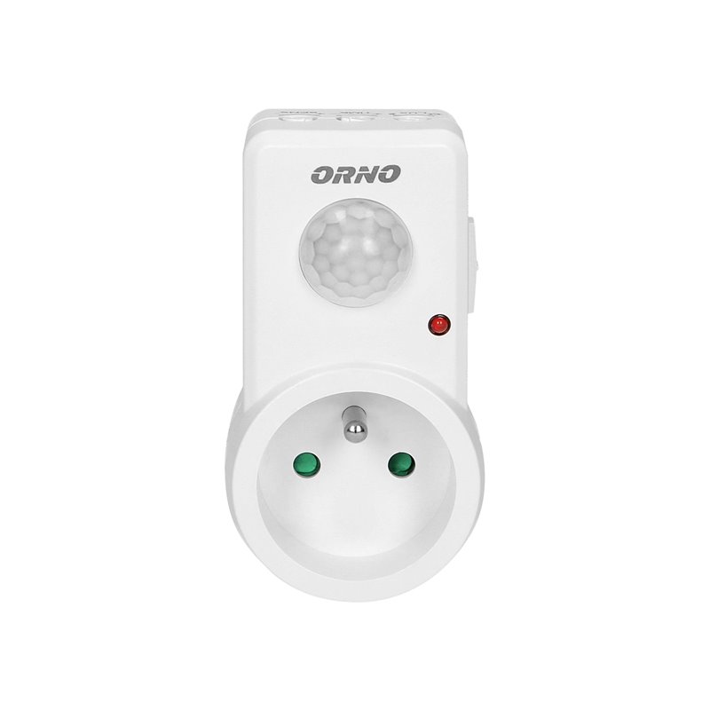 GNIAZDKOWY CZUJNIK RUCHU 120ST. ORNO GNIAZDKOWY CZUJNIK RUCHU 120ST. ORNO