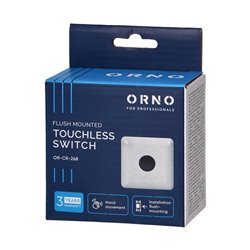 BEZDOTYKOWY WŁĄCZNIK PODTYNKOWY 5CM, IP20, 1200W ORNO BEZDOTYKOWY WŁĄCZNIK PODTYNKOWY 5CM, IP20, 1200W ORNO