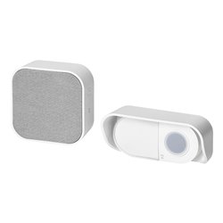 ATEL AC, DZWONEK BEZPRZEWODOWY SIECIOWY, LEARNING SYSTEM, 38 DŹWIĘKÓW, 150M, BIAŁY ORNO ATEL AC, DZWONEK BEZPRZEWODOWY SIECIOWY, LEARNING SYSTEM, 38 DŹWIĘKÓW, 150M, BIAŁY ORNO