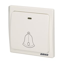 DZWONEK BEZPRZEWODOWY SMARTEK AC, SIECIOWY, BEZBATERYJNY PRZYCISK, LEARNING SYSTEM, 25 DŹWIĘKÓW, 80M ORNO DZWONEK BEZPRZEWODOWY SMARTEK AC, SIECIOWY, BEZBATERYJNY PRZYCISK, LEARNING SYSTEM, 25 DŹWIĘKÓW, 80M ORNO