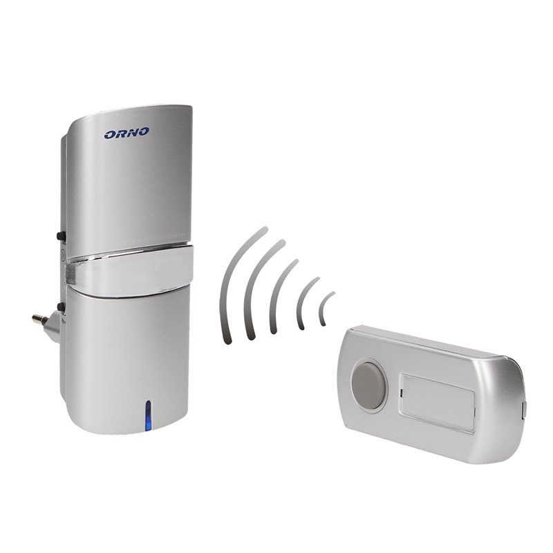 POP AC DZWONEK BEZPRZEWODOWY, 230V Z LEARNING SYSTEM ORNO POP AC DZWONEK BEZPRZEWODOWY, 230V Z LEARNING SYSTEM ORNO
