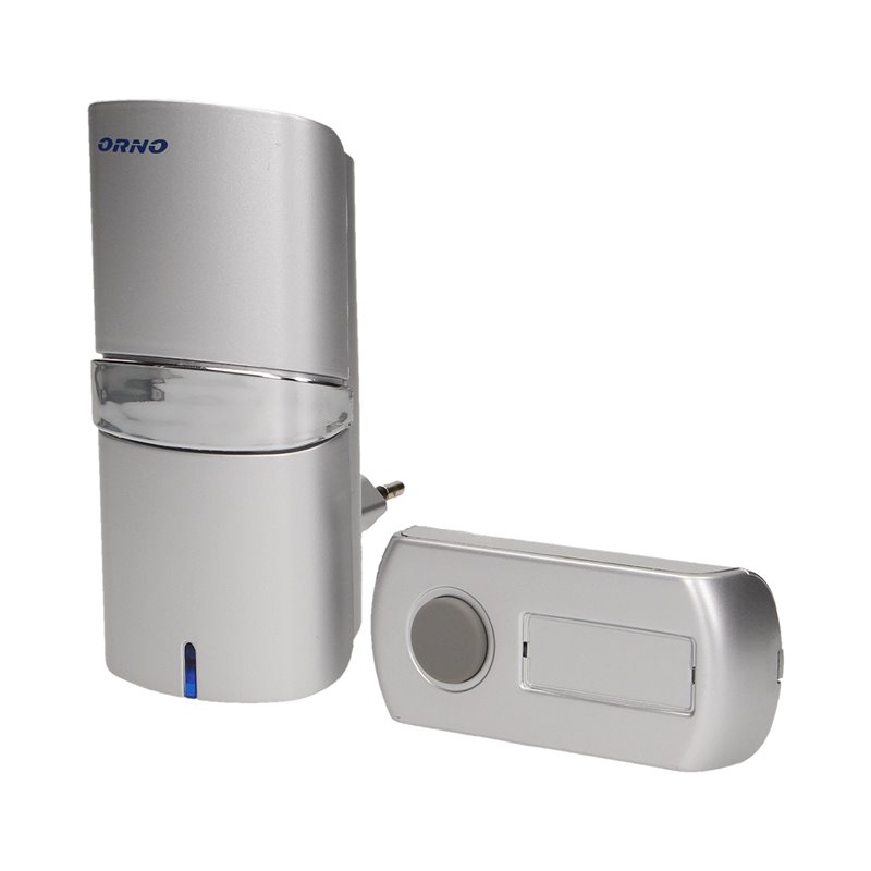 POP AC DZWONEK BEZPRZEWODOWY, 230V Z LEARNING SYSTEM ORNO POP AC DZWONEK BEZPRZEWODOWY, 230V Z LEARNING SYSTEM ORNO