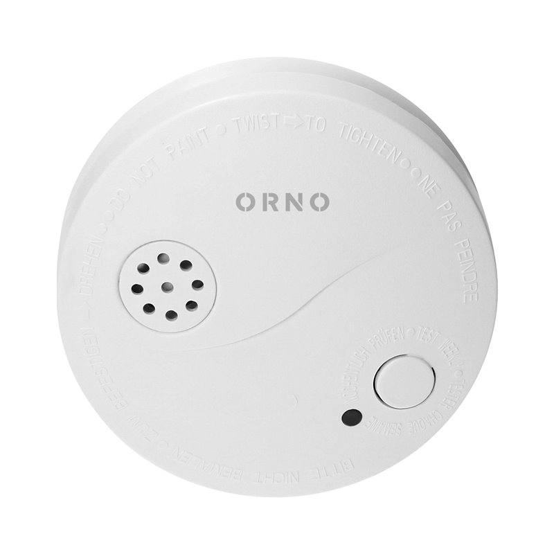 BATERYJNY CZUJNIK DYMU, 9V DC ORNO BATERYJNY CZUJNIK DYMU, 9V DC ORNO