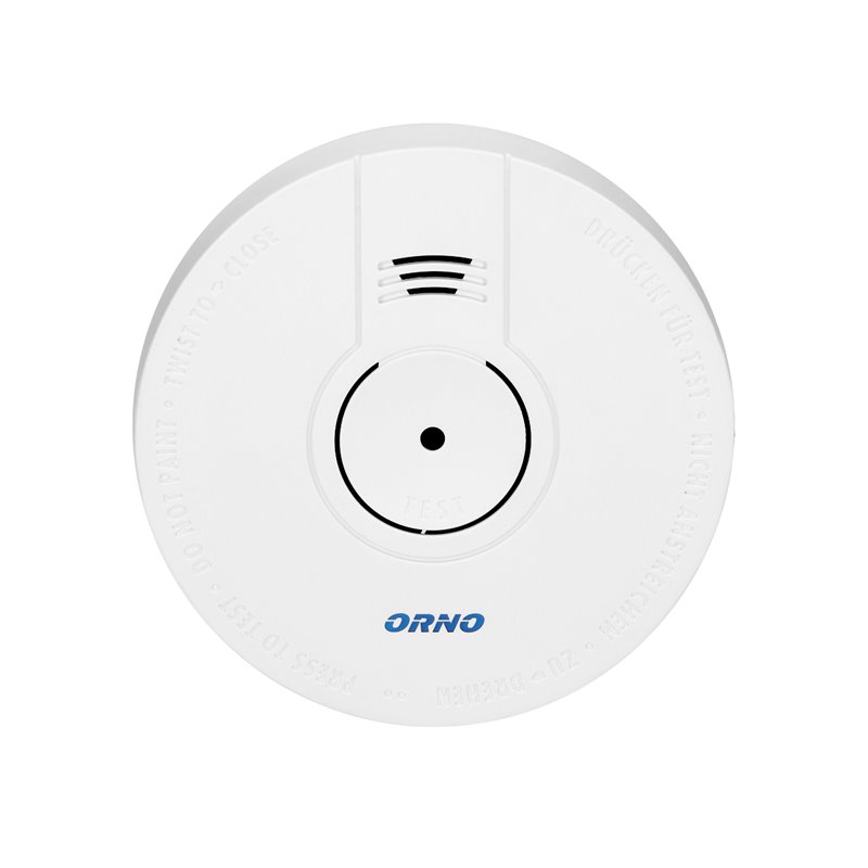 BATERYJNY CZUJNIK DYMU, 9V DC, BSI ORNO BATERYJNY CZUJNIK DYMU, 9V DC, BSI ORNO