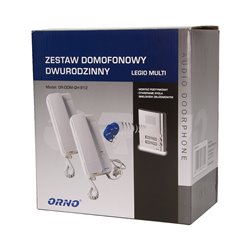 ZESTAW DOMOFONOWY 2-RODZINNY, PODTYNKOWY Z CZYTNIKIEM BRELOKÓW, LEGIO MULTI ORNO ZESTAW DOMOFONOWY 2-RODZINNY, PODTYNKOWY Z CZYTNIKIEM BRELOKÓW, LEGIO MULTI ORNO