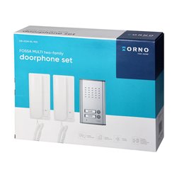 ZESTAW DOMOFONOWY 2-RODZINNY, PODTYNKOWY, FOSSA MULTI ORNO ZESTAW DOMOFONOWY 2-RODZINNY, PODTYNKOWY, FOSSA MULTI ORNO
