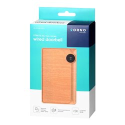 STRATIS AC, DZWONEK PRZEWODOWY ELEKTROMECHANICZNY DWUTONOWY, 230V, DĘBOWY ORNO STRATIS AC, DZWONEK PRZEWODOWY ELEKTROMECHANICZNY DWUTONOWY, 230V, DĘBOWY ORNO