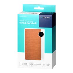 STRATIS AC, DZWONEK PRZEWODOWY ELEKTROMECHANICZNY DWUTONOWY, 230V, BIAŁO-DĘBOWY ORNO STRATIS AC, DZWONEK PRZEWODOWY ELEKTROMECHANICZNY DWUTONOWY, 230V, BIAŁO-DĘBOWY ORNO