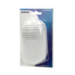 DZWONEK ELEKTROMECHANICZNY JEDNOTONOWY STANDARD 8V, BIAŁY ORNO DZWONEK ELEKTROMECHANICZNY JEDNOTONOWY STANDARD 8V, BIAŁY ORNO