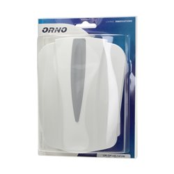 DZWONEK ELEKTROMECHANICZNY DWUTONOWY 230V, BIAŁY ORNO DZWONEK ELEKTROMECHANICZNY DWUTONOWY 230V, BIAŁY ORNO