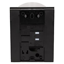 DZWONEK ELEKTROMECHANICZNY DWUTONOWY TON COLOR 8V, CZARNO-SREBRNY ORNO DZWONEK ELEKTROMECHANICZNY DWUTONOWY TON COLOR 8V, CZARNO-SREBRNY ORNO