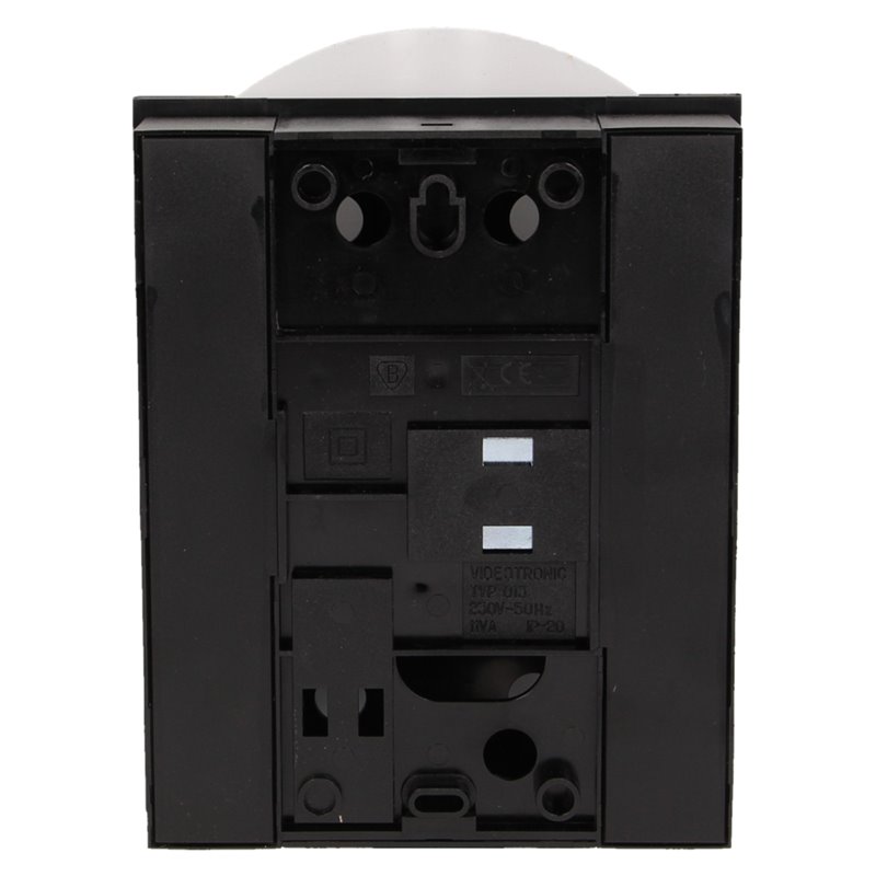 DZWONEK ELEKTROMECHANICZNY DWUTONOWY TON COLOR 8V, CZARNO-SREBRNY ORNO DZWONEK ELEKTROMECHANICZNY DWUTONOWY TON COLOR 8V, CZARNO-SREBRNY ORNO