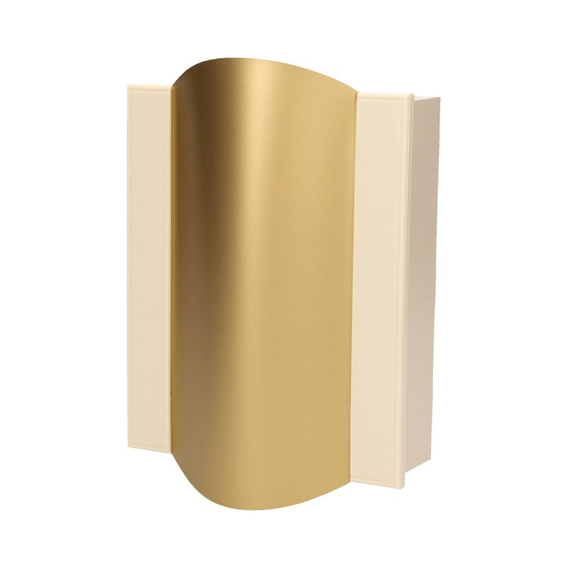 DZWONEK ELEKTROMECHANICZNY DWUTONOWY TON COLOR 230V, BEŻOWO-ZŁOTY ORNO DZWONEK ELEKTROMECHANICZNY DWUTONOWY TON COLOR 230V, BEŻOWO-ZŁOTY ORNO
