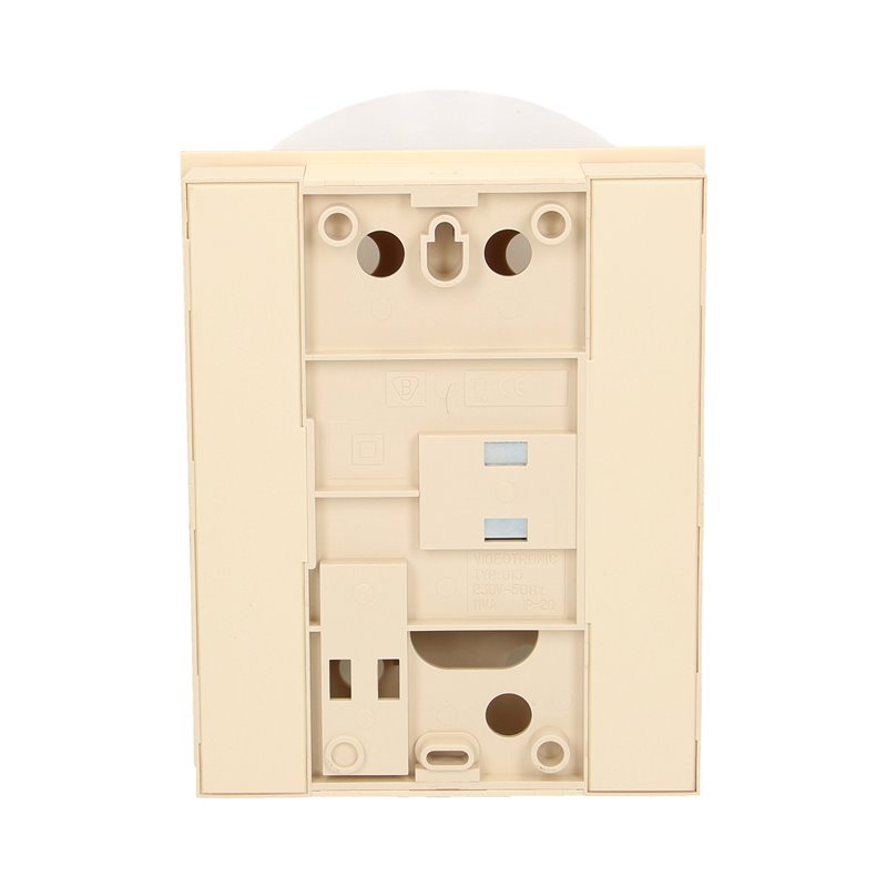 DZWONEK ELEKTROMECHANICZNY DWUTONOWY TON COLOR 230V, BEŻOWO-ZŁOTY ORNO DZWONEK ELEKTROMECHANICZNY DWUTONOWY TON COLOR 230V, BEŻOWO-ZŁOTY ORNO