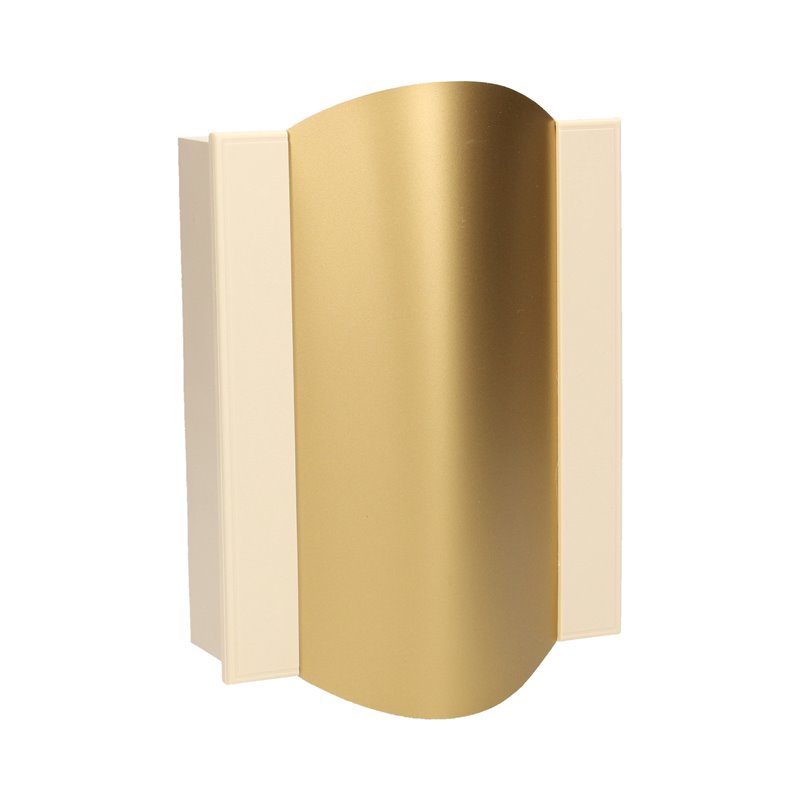 DZWONEK ELEKTROMECHANICZNY DWUTONOWY TON COLOR 8V, BEŻOWO-ZŁOTY ORNO DZWONEK ELEKTROMECHANICZNY DWUTONOWY TON COLOR 8V, BEŻOWO-ZŁOTY ORNO