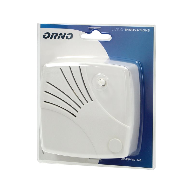 DZWONEK ELEKTRONICZNY DWUTONOWY SONIC 8V, BIAŁY ORNO DZWONEK ELEKTRONICZNY DWUTONOWY SONIC 8V, BIAŁY ORNO
