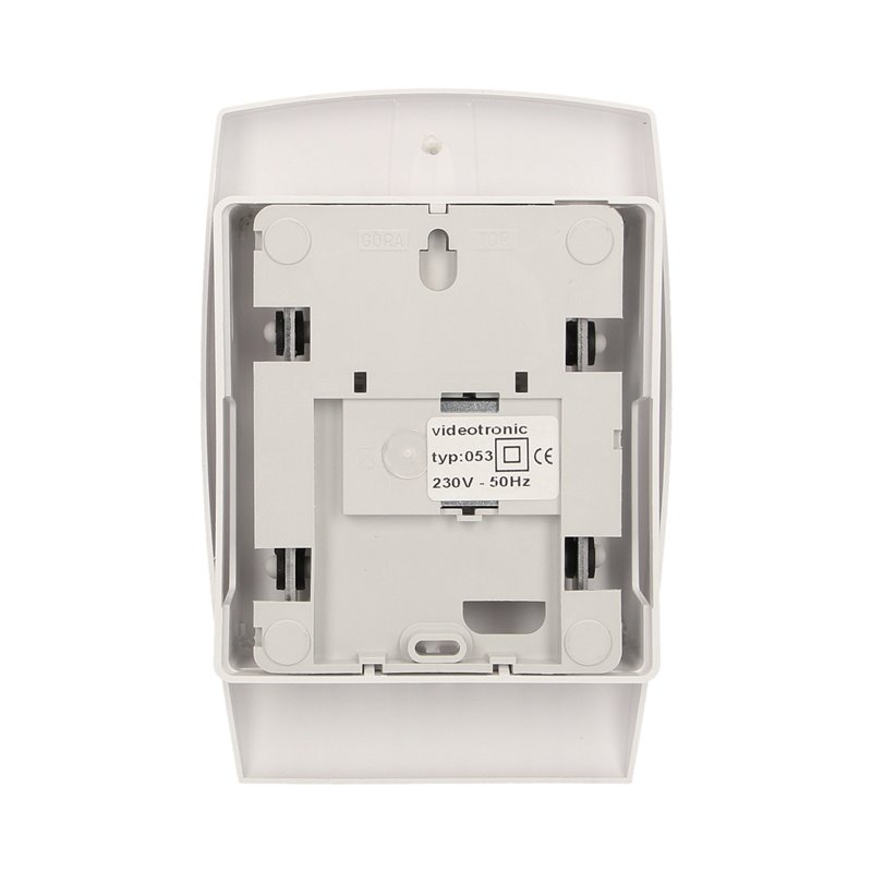DZWONEK ELEKTROMECHANICZNY DWUTONOWY 230V, BIAŁY ORNO DZWONEK ELEKTROMECHANICZNY DWUTONOWY 230V, BIAŁY ORNO