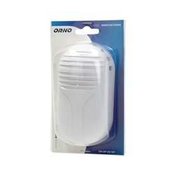 DZWONEK ELEKTRONICZNY DWUTONOWY 230V, BIAŁY ORNO DZWONEK ELEKTRONICZNY DWUTONOWY 230V, BIAŁY ORNO