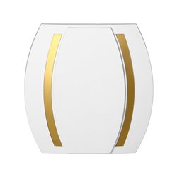 DZWONEK KAMELEON GONG 230V, BIAŁO-ZŁOTY ORNO DZWONEK KAMELEON GONG 230V, BIAŁO-ZŁOTY ORNO