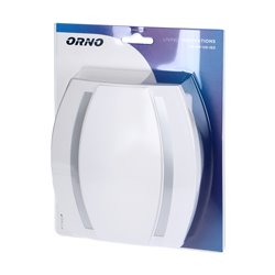 DZWONEK KAMELEON GONG 230V, BIAŁO-SREBRNY ORNO DZWONEK KAMELEON GONG 230V, BIAŁO-SREBRNY ORNO