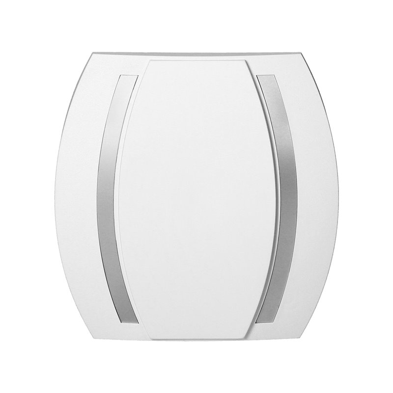 DZWONEK KAMELEON GONG 230V, BIAŁO-SREBRNY ORNO DZWONEK KAMELEON GONG 230V, BIAŁO-SREBRNY ORNO
