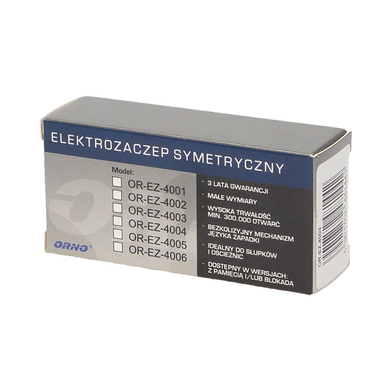 ELEKTROZACZEP SYMETRYCZNY Z PAMIĘCIĄ MINI ORNO ELEKTROZACZEP SYMETRYCZNY Z PAMIĘCIĄ MINI ORNO