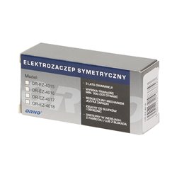 ELEKTROZACZEP SYMETRYCZNY BEZ PAMIĘCI, BEZ BLOKADY ORNO ELEKTROZACZEP SYMETRYCZNY BEZ PAMIĘCI, BEZ BLOKADY ORNO