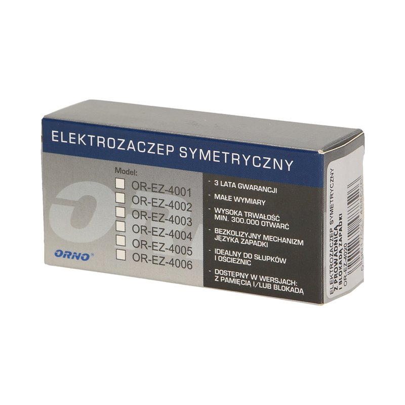 ELEKTROZACZEP SYMETRYCZNY Z PROWADNICĄ I BLOKADĄ, MINI ORNO ELEKTROZACZEP SYMETRYCZNY Z PROWADNICĄ I BLOKADĄ, MINI ORNO