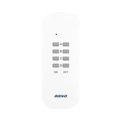 ZESTAW BEZPRZEWODOWYCH GNIAZD STEROWANYCH PILOTEM 3+1, WERSJA SCHUKO ORNO ZESTAW BEZPRZEWODOWYCH GNIAZD STEROWANYCH PILOTEM 3+1, WERSJA SCHUKO ORNO