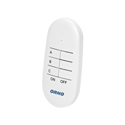 ZESTAW BEZPRZEWODOWYCH MINI GNIAZD STEROWANYCH PILOTEM 3+1 ORNO ZESTAW BEZPRZEWODOWYCH MINI GNIAZD STEROWANYCH PILOTEM 3+1 ORNO