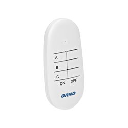 ZESTAW BEZPRZEWODOWYCH MINI GNIAZD STEROWANYCH PILOTEM 3+1 ORNO ZESTAW BEZPRZEWODOWYCH MINI GNIAZD STEROWANYCH PILOTEM 3+1 ORNO