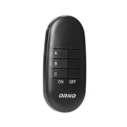 ZESTAW BEZPRZEWODOWYCH MINI GNIAZD STEROWANYCH PILOTEM 2+1, IP44 ORNO ZESTAW BEZPRZEWODOWYCH MINI GNIAZD STEROWANYCH PILOTEM 2+1, IP44 ORNO
