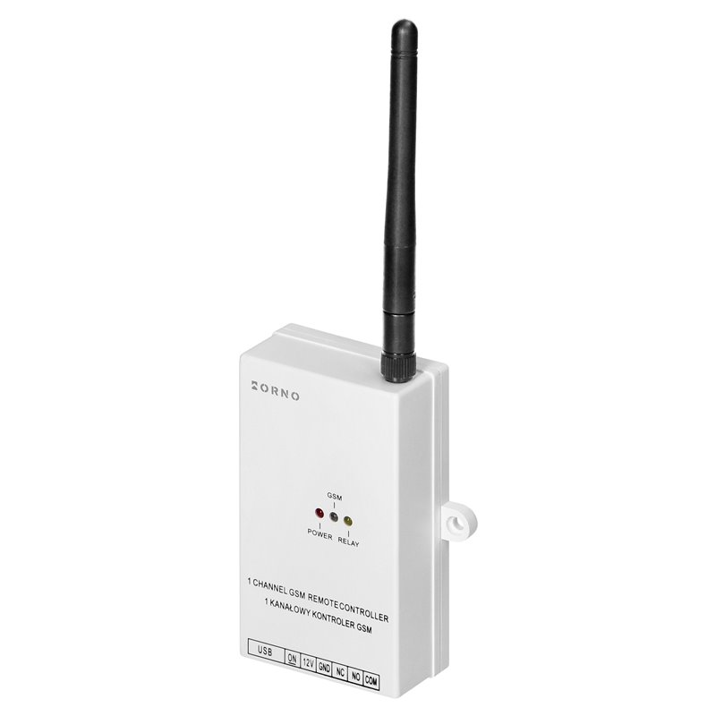 KONTROLER GSM DO STEROWANIA BRAMĄ, Z WEJSCIEM USB, 4G ORNO KONTROLER GSM DO STEROWANIA BRAMĄ, Z WEJSCIEM USB, 4G ORNO