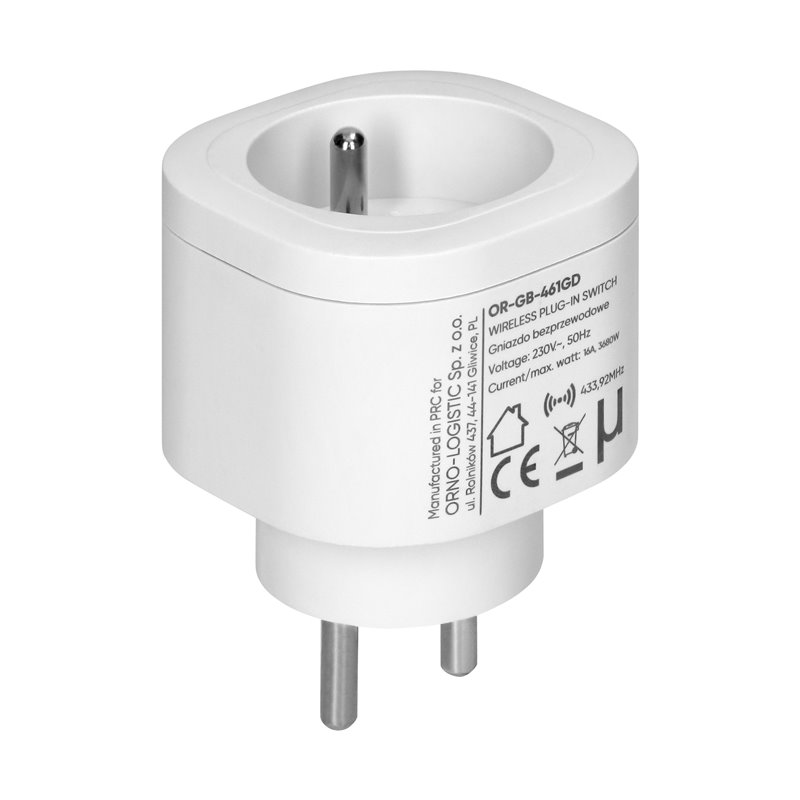 ZESTAW BEZPRZEWODOWYCH MINI GNIAZD STEROWANYCH PILOTEM 2+1 ORNO ZESTAW BEZPRZEWODOWYCH MINI GNIAZD STEROWANYCH PILOTEM 2+1 ORNO