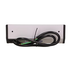 GNIAZDO MEBLOWE 3X2P+Z, CZARNO-SREBRNE ORNO GNIAZDO MEBLOWE 3X2P+Z, CZARNO-SREBRNE ORNO