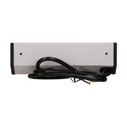 GNIAZDO MEBLOWE 2X2P+Z Z WYŁĄCZNIKIEM, CZARNO-SREBRNE ORNO GNIAZDO MEBLOWE 2X2P+Z Z WYŁĄCZNIKIEM, CZARNO-SREBRNE ORNO