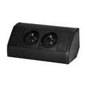 GNIAZDO MEBLOWE 2X2P+Z, CZARNE ORNO GNIAZDO MEBLOWE 2X2P+Z, CZARNE ORNO