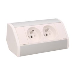 GNIAZDO MEBLOWE 2X2P+Z, BIAŁO-SREBRNE ORNO GNIAZDO MEBLOWE 2X2P+Z, BIAŁO-SREBRNE ORNO