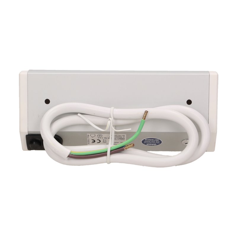 GNIAZDO MEBLOWE 2X2P+Z, SCHUKO, BIAŁO-SREBRNE ORNO GNIAZDO MEBLOWE 2X2P+Z, SCHUKO, BIAŁO-SREBRNE ORNO