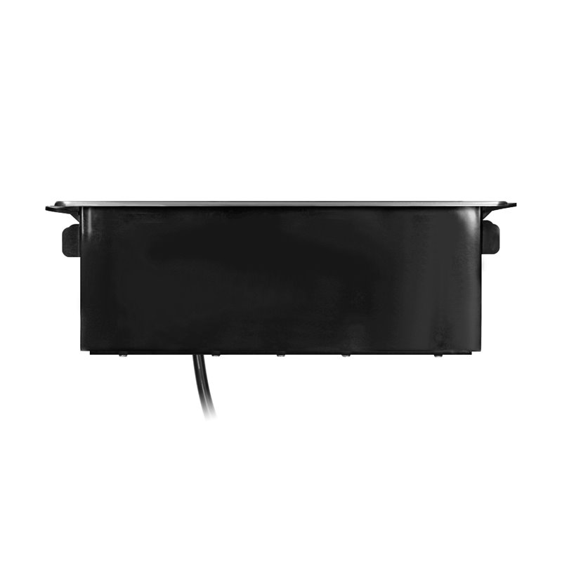 GNIAZDO MEBLOWE WYSUWANE Z BLATU Z PŁASKIM FREZOWANYM RANTEM, ŁADOWARKĄ USB I PRZEWODEM 2M, 3 GNIAZDA TYP E, 2 X USB (2,4A), 3X1 GNIAZDO MEBLOWE WYSUWANE Z BLATU Z PŁASKIM FREZOWANYM RANTEM, ŁADOWARKĄ USB I PRZEWODEM 2M, 3 GNIAZDA TYP E, 2 X USB (2,4A), 3X1