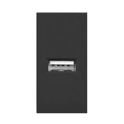 NOEN USB, PORT MODUŁOWY 22,5X45MM Z ŁADOWARKĄ USB, 2,1A 5V DC, CZARNE ORNO NOEN USB, PORT MODUŁOWY 22,5X45MM Z ŁADOWARKĄ USB, 2,1A 5V DC, CZARNE ORNO