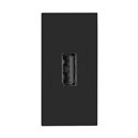 NOEN USB DATA, GNIAZDO MODUŁOWE 22,5X45MM USB DATA 2.0, PRZELOTKA, CZARNE ORNO NOEN USB DATA, GNIAZDO MODUŁOWE 22,5X45MM USB DATA 2.0, PRZELOTKA, CZARNE ORNO