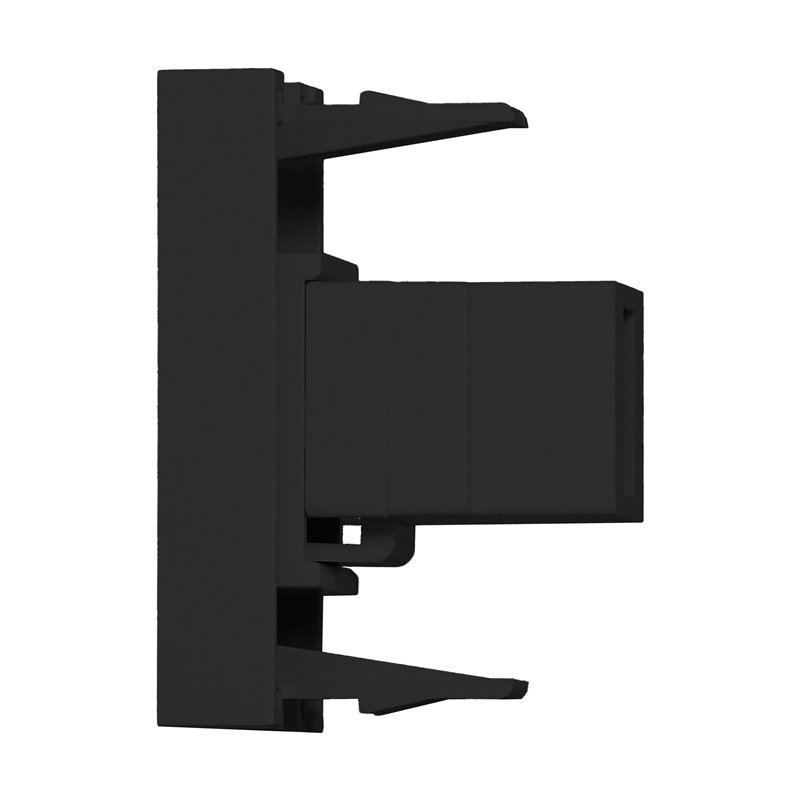 NOEN USB DATA, GNIAZDO MODUŁOWE 22,5X45MM USB DATA 2.0, PRZELOTKA, CZARNE ORNO NOEN USB DATA, GNIAZDO MODUŁOWE 22,5X45MM USB DATA 2.0, PRZELOTKA, CZARNE ORNO