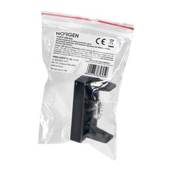 NOEN USB DATA, GNIAZDO MODUŁOWE 22,5X45MM USB DATA 2.0, CZARNE ORNO NOEN USB DATA, GNIAZDO MODUŁOWE 22,5X45MM USB DATA 2.0, CZARNE ORNO