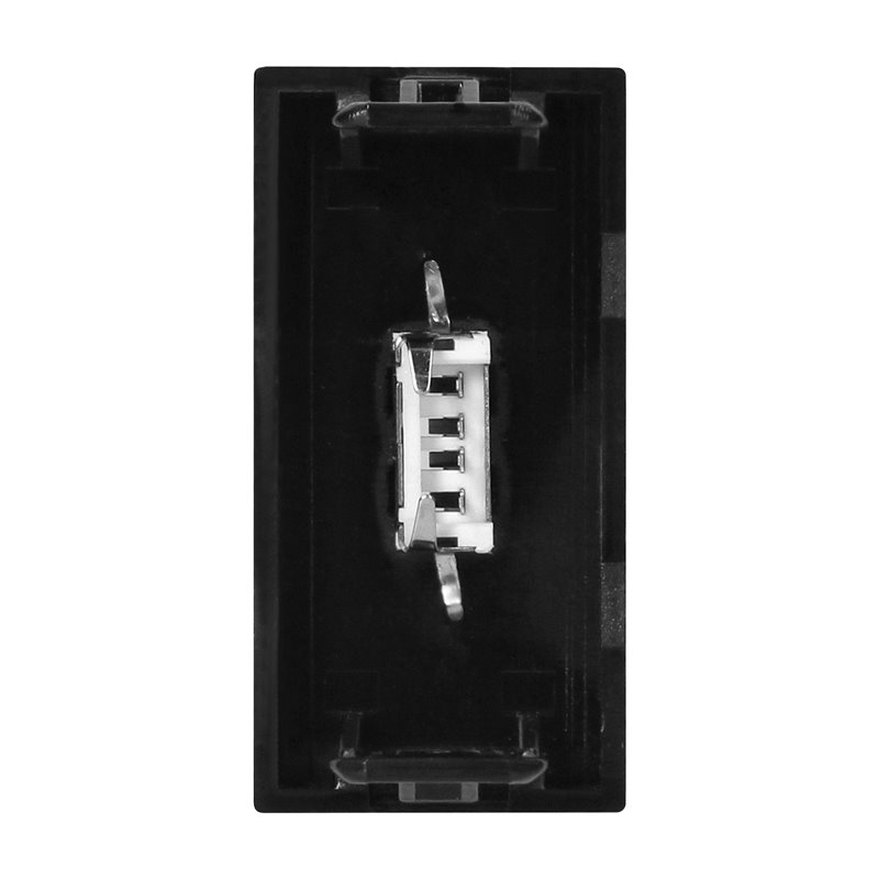 NOEN USB DATA, GNIAZDO MODUŁOWE 22,5X45MM USB DATA 2.0, CZARNE ORNO NOEN USB DATA, GNIAZDO MODUŁOWE 22,5X45MM USB DATA 2.0, CZARNE ORNO