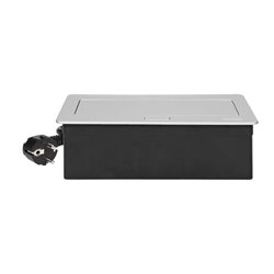 NOEN KASETA MEBLOWA WPUSZCZANA W BLAT ZE ZINTEGROWANĄ RAMKĄ PCV NA GNIAZDA MODUŁOWE 3 X 45X45MM LUB 6 X 22,5X45MM, PRZEWÓD 1,5M, NOEN KASETA MEBLOWA WPUSZCZANA W BLAT ZE ZINTEGROWANĄ RAMKĄ PCV NA GNIAZDA MODUŁOWE 3 X 45X45MM LUB 6 X 22,5X45MM, PRZEWÓD 1,5M,