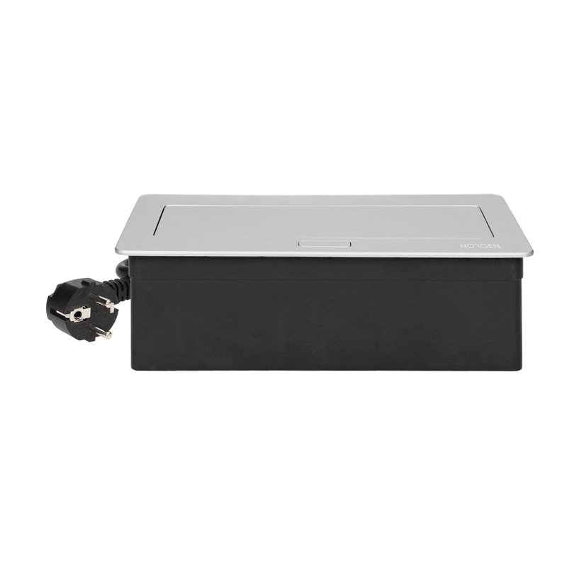 NOEN KASETA MEBLOWA WPUSZCZANA W BLAT ZE ZINTEGROWANĄ RAMKĄ PCV NA GNIAZDA MODUŁOWE 3 X 45X45MM LUB 6 X 22,5X45MM, PRZEWÓD 1,5M, NOEN KASETA MEBLOWA WPUSZCZANA W BLAT ZE ZINTEGROWANĄ RAMKĄ PCV NA GNIAZDA MODUŁOWE 3 X 45X45MM LUB 6 X 22,5X45MM, PRZEWÓD 1,5M,