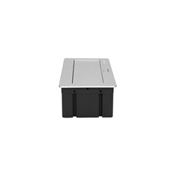 NOEN KASETA MEBLOWA WPUSZCZANA W BLAT ZE ZINTEGROWANĄ RAMKĄ PCV NA GNIAZDA MODUŁOWE 3 X 45X45MM LUB 6 X 22,5X45MM, PRZEWÓD 1,5M, NOEN KASETA MEBLOWA WPUSZCZANA W BLAT ZE ZINTEGROWANĄ RAMKĄ PCV NA GNIAZDA MODUŁOWE 3 X 45X45MM LUB 6 X 22,5X45MM, PRZEWÓD 1,5M,
