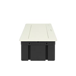 NOEN KASETA MEBLOWA WPUSZCZANA W BLAT ZE ZINTEGROWANĄ RAMKĄ PCV NA GNIAZDA MODUŁOWE 3 X 45X45MM LUB 6 X 22,5X45MM, PRZEWÓD 1,5M, NOEN KASETA MEBLOWA WPUSZCZANA W BLAT ZE ZINTEGROWANĄ RAMKĄ PCV NA GNIAZDA MODUŁOWE 3 X 45X45MM LUB 6 X 22,5X45MM, PRZEWÓD 1,5M,